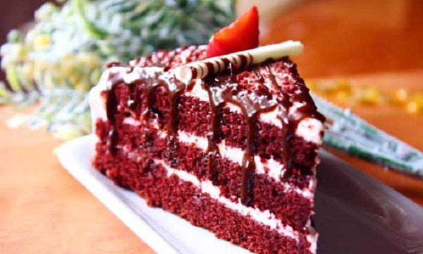 bánh Red Velvet cho mùa Giáng Sinh