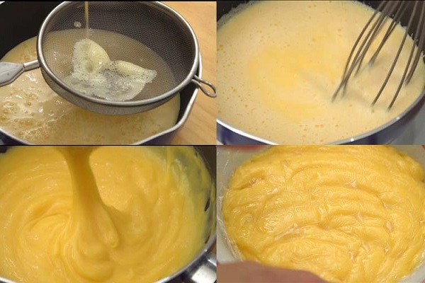 cách làm bánh rán doremon nhân kem sữa
