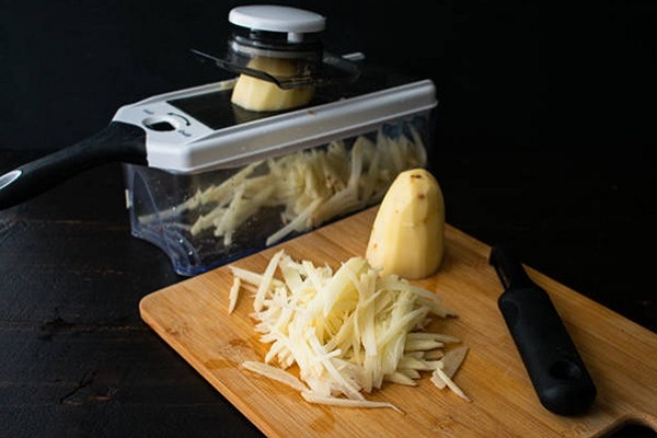 cách làm mứt khoai tây sợi