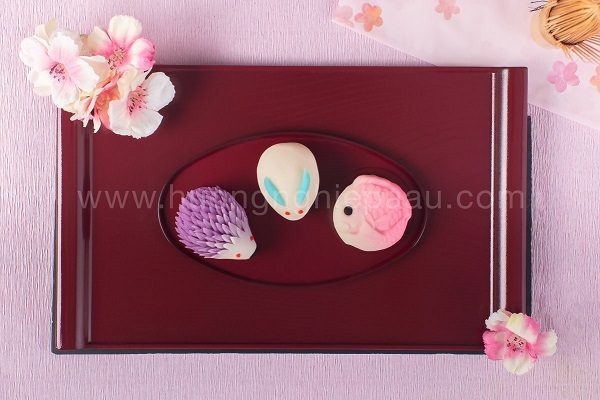 Bắt mắt hơn với cách tạo hình Wagashi con Nhím siêu đẹp