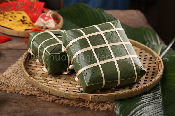 bánh chưng truyền thống người Việt