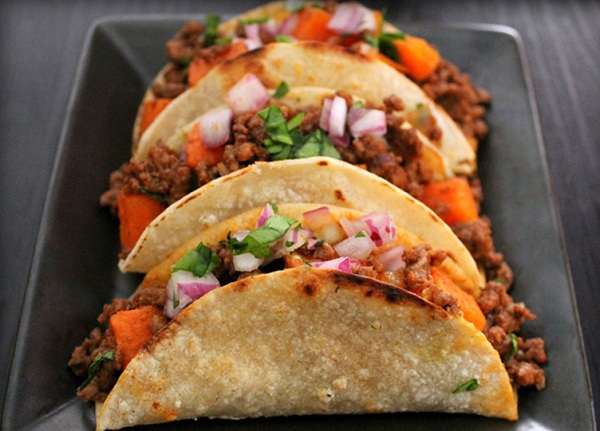 Bánh tacos của Mexico