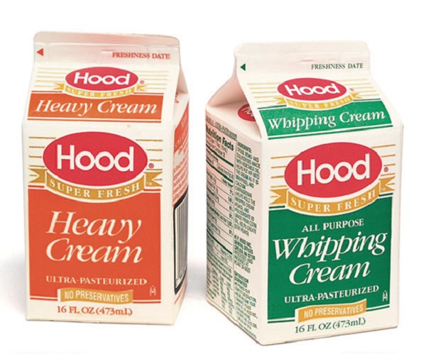 Heavy cream và Whipping cream 
