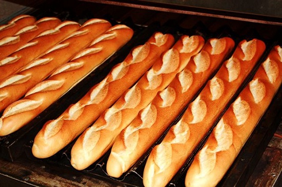 Khuôn làm bánh mì baguette