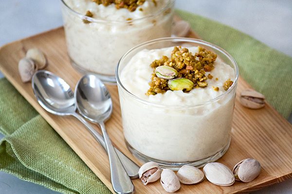 Pudding gạo thơm ngon hấp dẫn