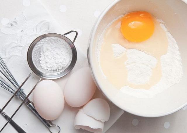 Trứng được sử dụng rất nhiều trong làm bánh