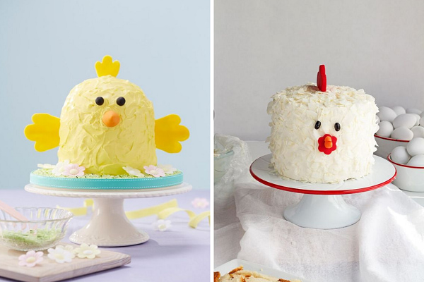 14 Ý tưởng trang trí bánh kem hình con gà đẹp xuất sắc, độc đáo