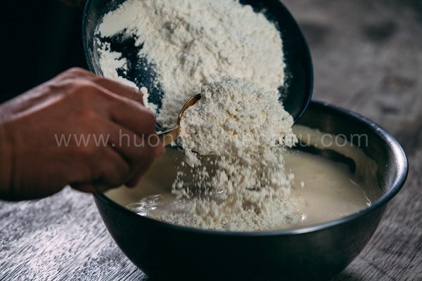 bột gạo làm bánh ngon