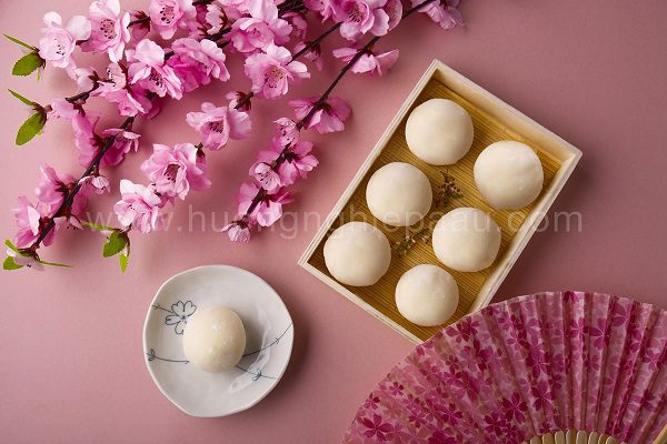 làm bột áo bánh Mochi