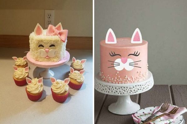 Bánh kem socola hình con mèo vàng phát lộc mừng sinh nhật mẹ | Bánh kem cao  cấp