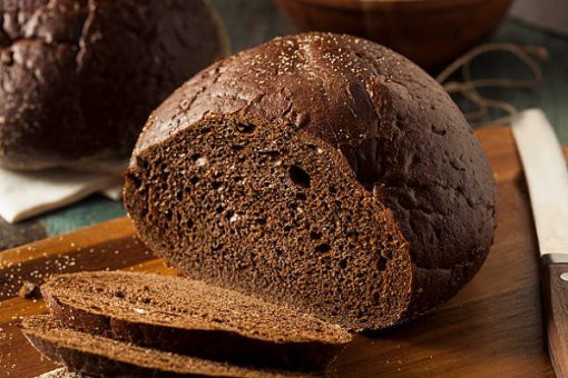 Dark rye bread