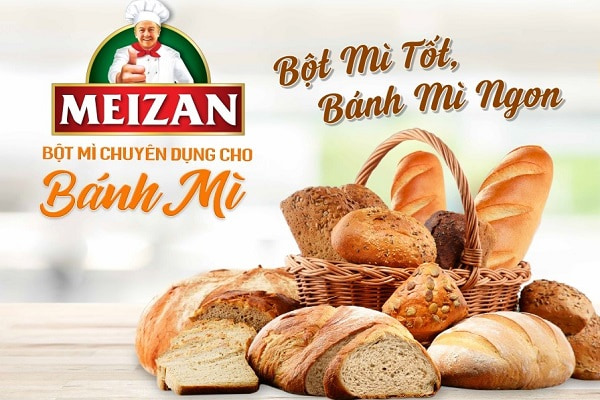 bột mì cho bánh mì