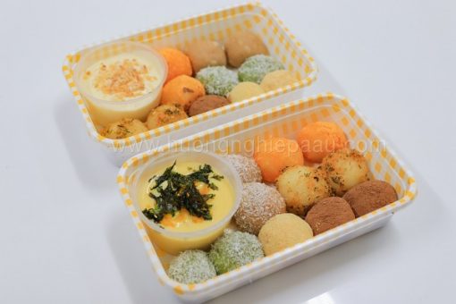 học làm bánh mochi chấm kem sữa